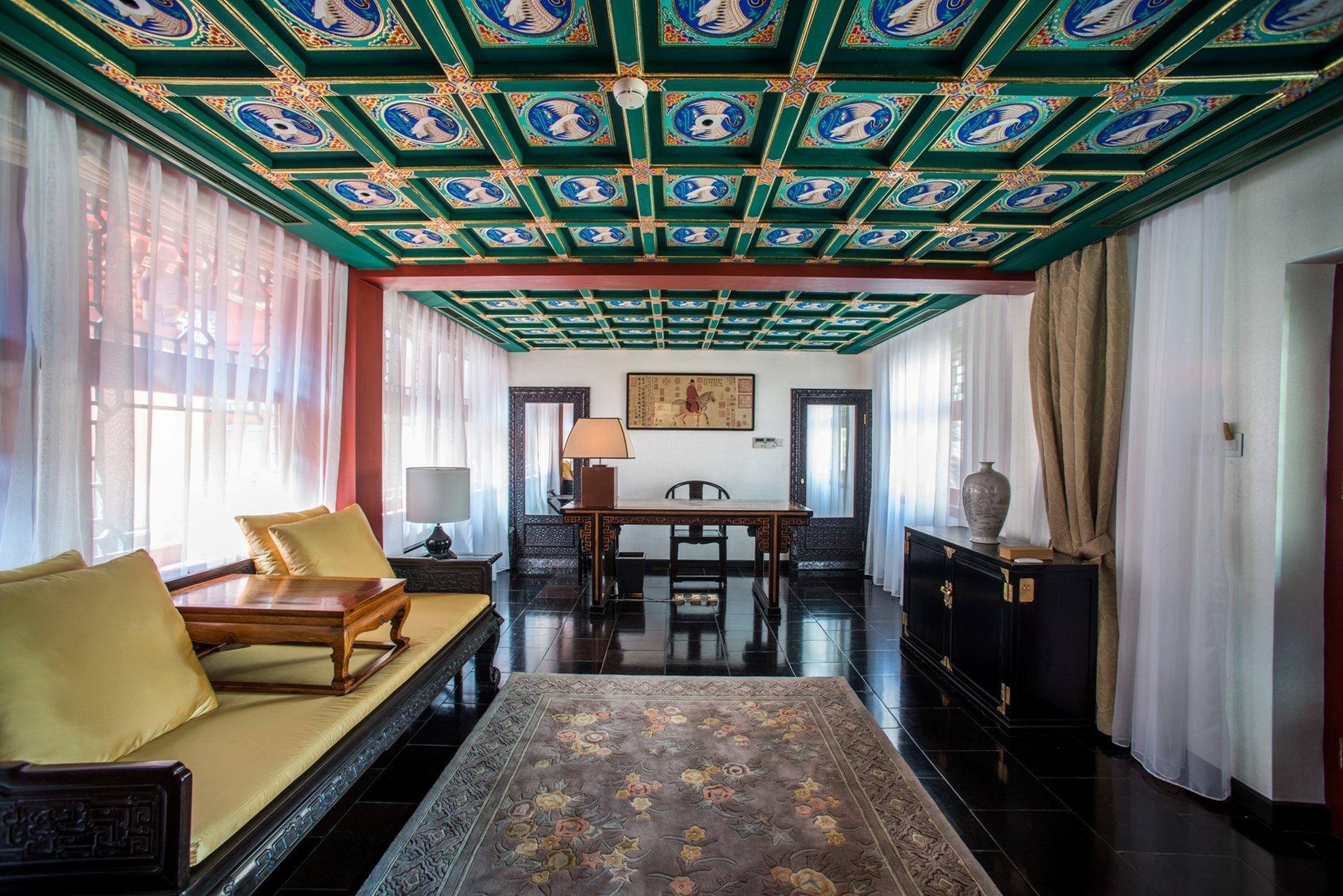 Lv Garden Huanghuali Art Galery Beijing Hotel Yinjiafu Bagian luar foto