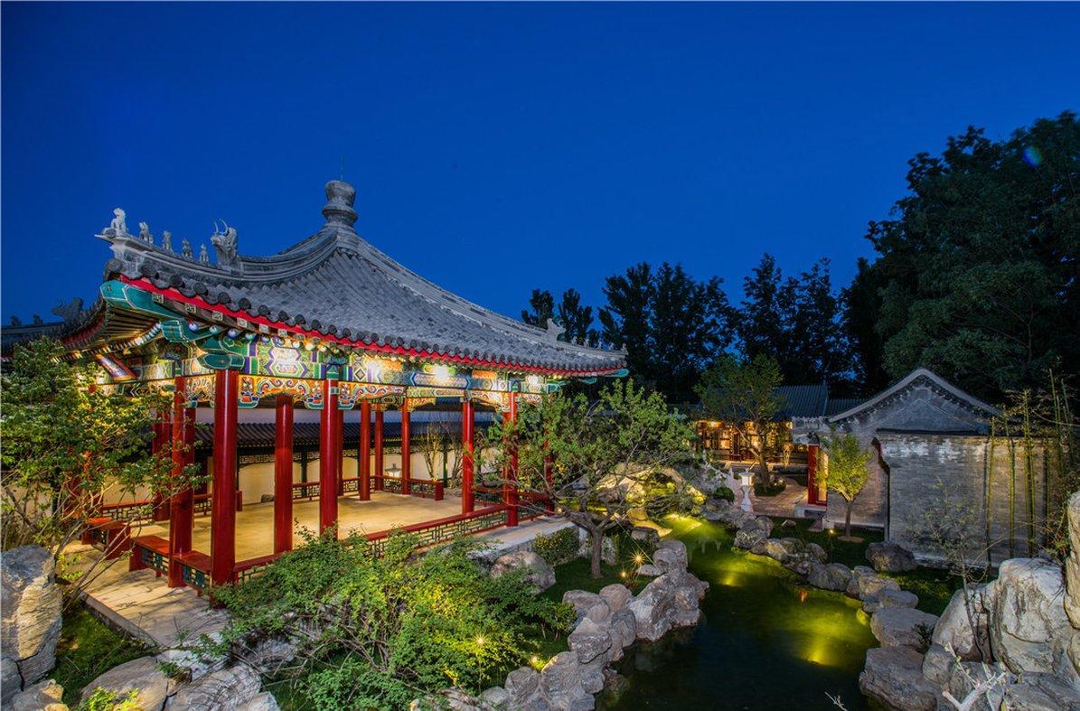 Lv Garden Huanghuali Art Galery Beijing Hotel Yinjiafu Bagian luar foto