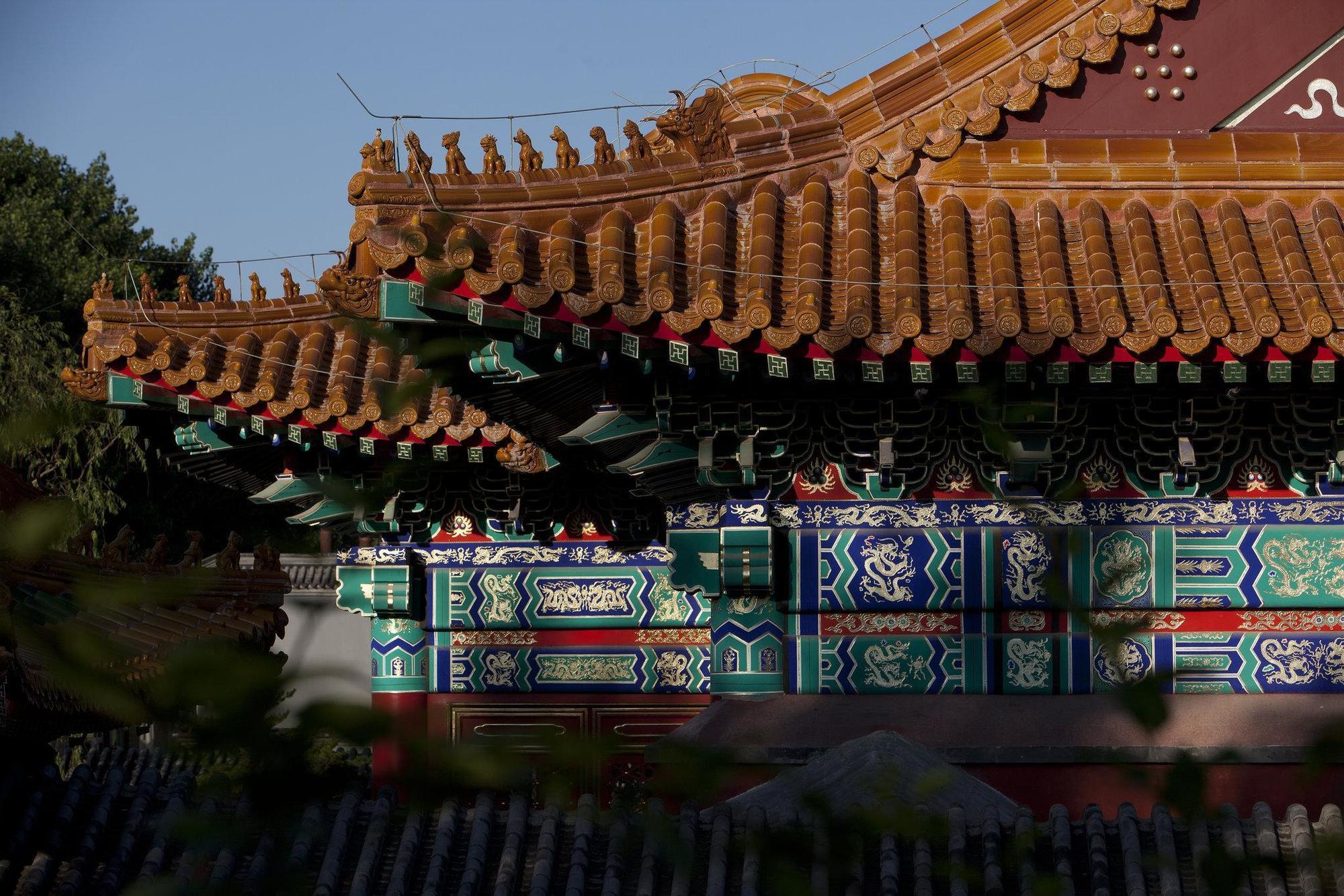 Lv Garden Huanghuali Art Galery Beijing Hotel Yinjiafu Bagian luar foto